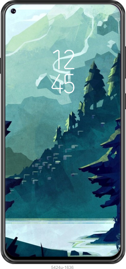 Силіконовий чехол № 5424 для Samsung Galaxy A8S - 5424u-1636 изображение 