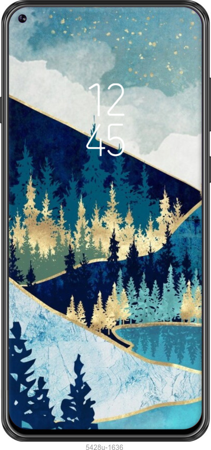 Силиконовый чехол № 5428 для Samsung Galaxy A8S - 5428u-1636 изображение 