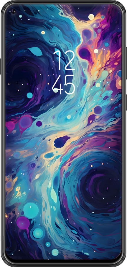 Силіконовий чехол Арт акварель для Samsung Galaxy A8S - 6329u-1636 изображение 