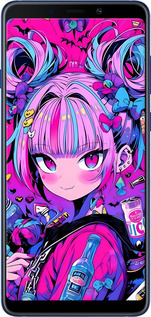 TPU чехол Аніме мілаха для Samsung Galaxy A9 (2018) - 6314b-1503 изображение 