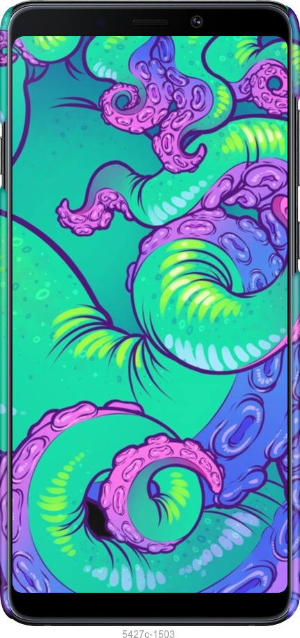 3D пластиковый матовый чехол № 5427 для Samsung Galaxy A9 (2018) - 5427m-1503 изображение 