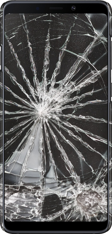 3D пластиковый матовый чехол Glass для Samsung Galaxy A9 (2018) - 6608m-1503 изображение 