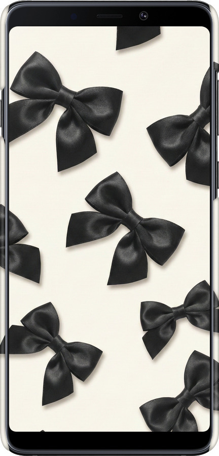 3D пластиковий матовий чехол Dark Coquette для Samsung Galaxy A9 (2018) - 6765m-1503 изображение 