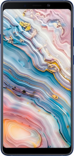 2D пластиковый чехол Мрамор красивый для Samsung Galaxy A9 (2018) - 6376t-1503 изображение 