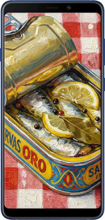 Силіконовий чехол Vintage Sardine Tin Phone для Samsung Galaxy A9 (2018) - 6772u-1503 изображение 