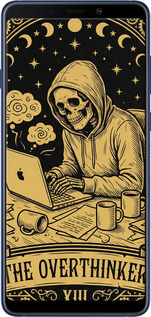 Силіконовий чехол The Overthinker для Samsung Galaxy A9 (2018) - 6774u-1503 изображение 