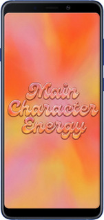 2D пластиковый чехол Aura Gradient Main Character Energy Aesthetic Y2K для Samsung Galaxy A9 (2018) - 6783t-1503 изображение 