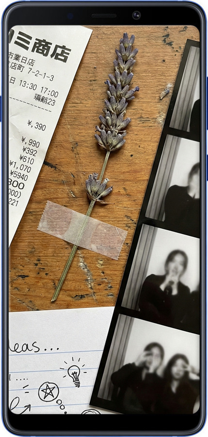 Силіконовий чехол Aesthetic Scrapbook Collage для Samsung Galaxy A9 (2018) - 6773u-1503 изображение 