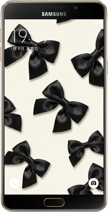 Силіконовий чехол Dark Coquette для Samsung Galaxy A9 A9000 - 6765u-107 изображение 