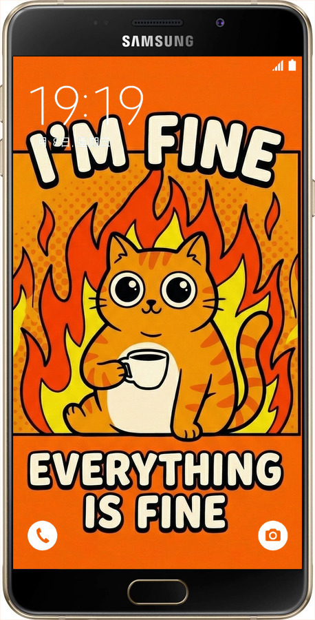 Силіконовий чехол Funny Cat для Samsung Galaxy A9 A9000 - 6786u-107 изображение 