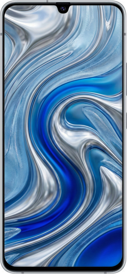 Силиконовый чехол Liquid Chrome для Samsung Galaxy A90 5G - 6781u-1800 изображение 