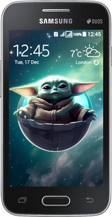 Силіконовий чехол Малышь йода для Samsung Galaxy Ace 4 Lite G313h - 6294u-208 изображение 