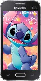 Силиконовый чехол Стич 2 для Samsung Galaxy Ace 4 Lite G313h - 6371u-208 изображение 