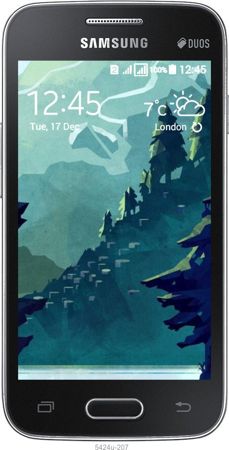 Силиконовый чехол № 5424 для Samsung Galaxy Ace 4 Lite G313h - 5424u-208 изображение 