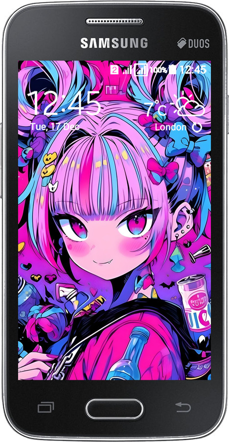 Силіконовий чехол Аніме мілаха для Samsung Galaxy Ace 4 G313 - 6314u-207 изображение 