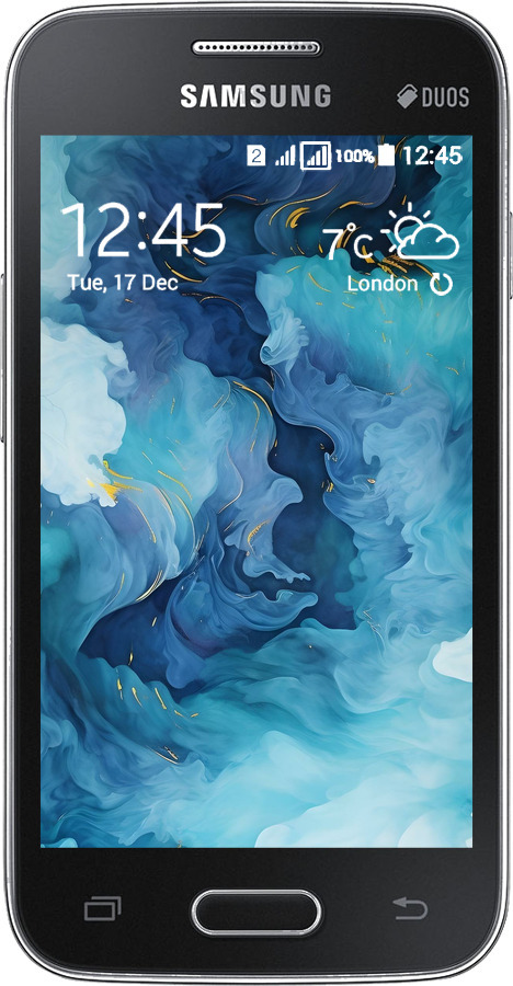 Силіконовий чехол Акварель для Samsung Galaxy Ace 4 G313 - 6320u-207 изображение 