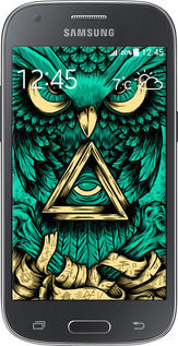 Силіконовий чехол Сова Арт-тату для Samsung Galaxy Ace Style G357 - 3971u-1110 изображение 