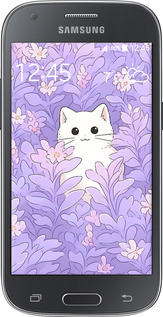Силіконовий чехол Котик в цветах для Samsung Galaxy Ace Style G357 - 6390u-1110 изображение 