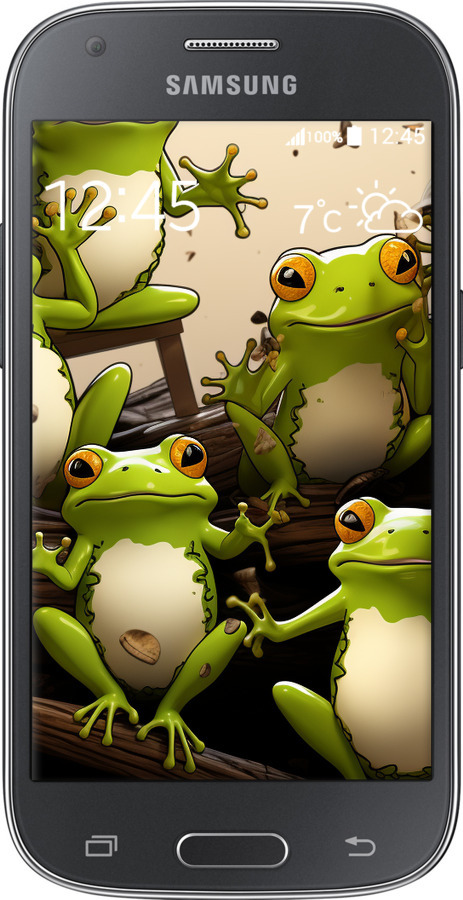 Силіконовий чехол Жабки для Samsung Galaxy Ace Style G357 - 5656u-1110 изображение 