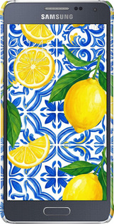 3D пластиковый глянцевый чехол Grocery Girl Italian Summer для Samsung Galaxy Alpha G850F - 6766c-65 изображение 