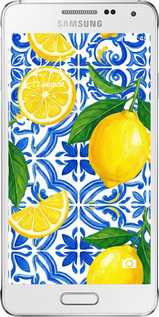 Силіконовий чехол Grocery Girl Italian Summer для Samsung Galaxy Alpha G850F - 6766u-65 изображение 