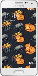 Силиконовый чехол Autonomous Zone для Samsung Galaxy Alpha G850F - 6771u-65 изображение 