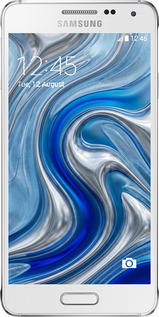 Силиконовый чехол Liquid Chrome для Samsung Galaxy Alpha G850F - 6781u-65 изображение 