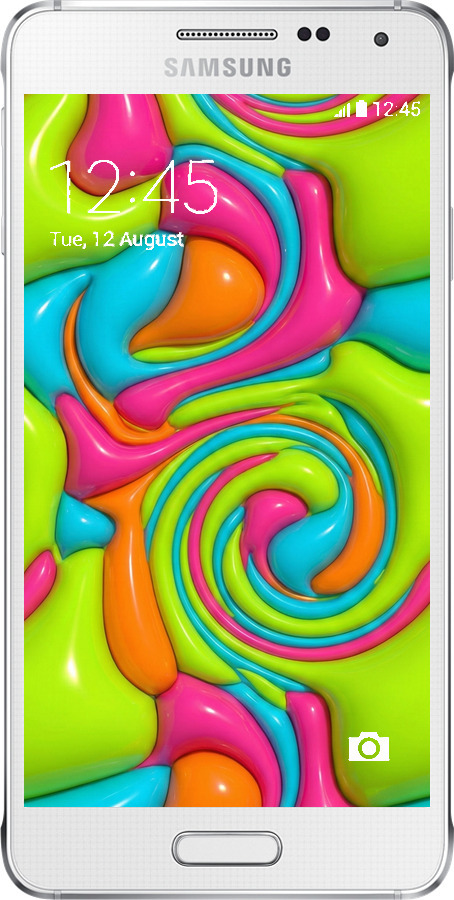 Силиконовый чехол Y2K Jelly Dream для Samsung Galaxy Alpha G850F - 6780u-65 изображение 