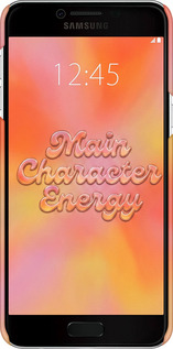 3D пластиковый матовый чехол Aura Gradient Main Character Energy Aesthetic Y2K для Samsung Galaxy C5 C5000 - 6783m-301 изображение 