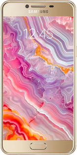 2D пластиковий чехол Мрамор 2 для Samsung Galaxy C5 C5000 - 6307t-301 изображение 