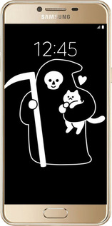 2D пластиковий чехол Із зображенням Котів для Samsung Galaxy C5 C5000 - 6485t-301 изображение 