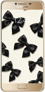 2D пластиковый чехол Dark Coquette для Samsung Galaxy C5 C5000 - 6765t-301 изображение 