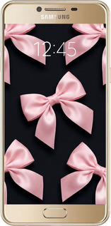 2D пластиковий чехол Coquette Ribbons Dark Coquette для Samsung Galaxy C5 C5000 - 6767t-301 изображение 