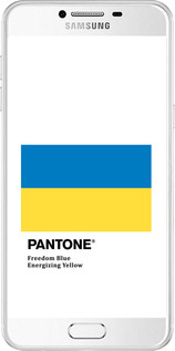 Силіконовий чехол Прапор Пантон для Samsung Galaxy C7 C7000 - 5275u-302 изображение 