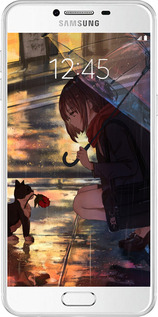 Силиконовый чехол Anime для Samsung Galaxy C7 C7000 - 6609u-302 изображение 