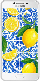 Силіконовий чехол Grocery Girl Italian Summer для Samsung Galaxy C7 C7000 - 6766u-302 изображение 