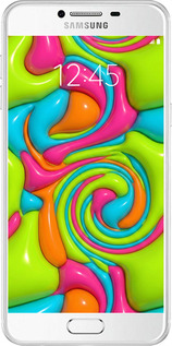 Силиконовый чехол Y2K Jelly Dream для Samsung Galaxy C7 C7000 - 6780u-302 изображение 