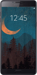 Силіконовий чехол Зоряний ліс для Samsung Galaxy C9 Pro - 6480u-720 изображение 