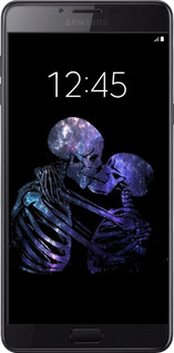 Силиконовый чехол С изображением скелета для Samsung Galaxy C9 Pro - 6537u-720 изображение 