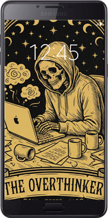 Силиконовый чехол The Overthinker для Samsung Galaxy C9 Pro - 6774u-720 изображение 