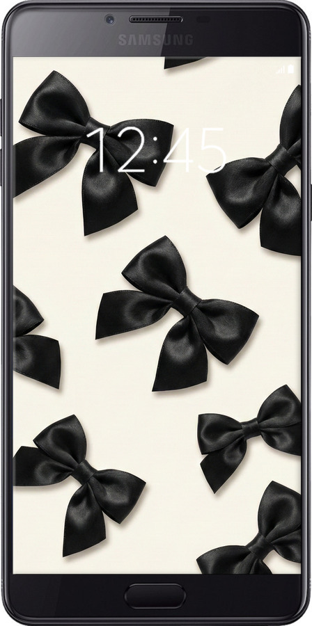 Силіконовий чехол Dark Coquette для Samsung Galaxy C9 Pro - 6765u-720 изображение 