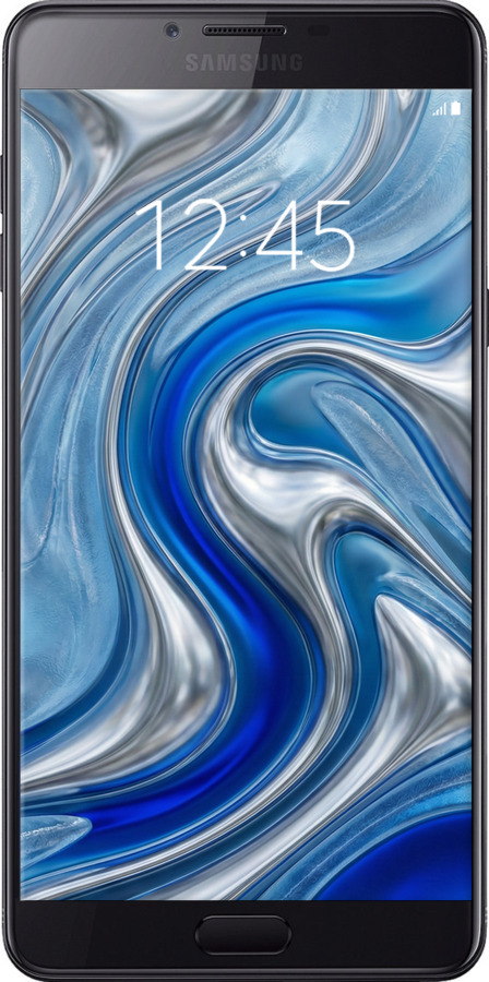 Силиконовый чехол Liquid Chrome для Samsung Galaxy C9 Pro - 6781u-720 изображение 