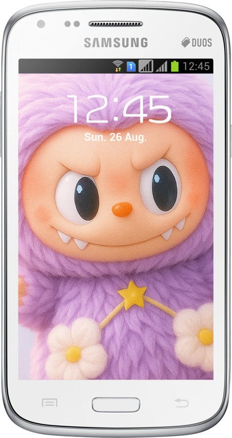 Силіконовий чехол Лабубу для Samsung Galaxy Core i8262 - 6708u-88 изображение 