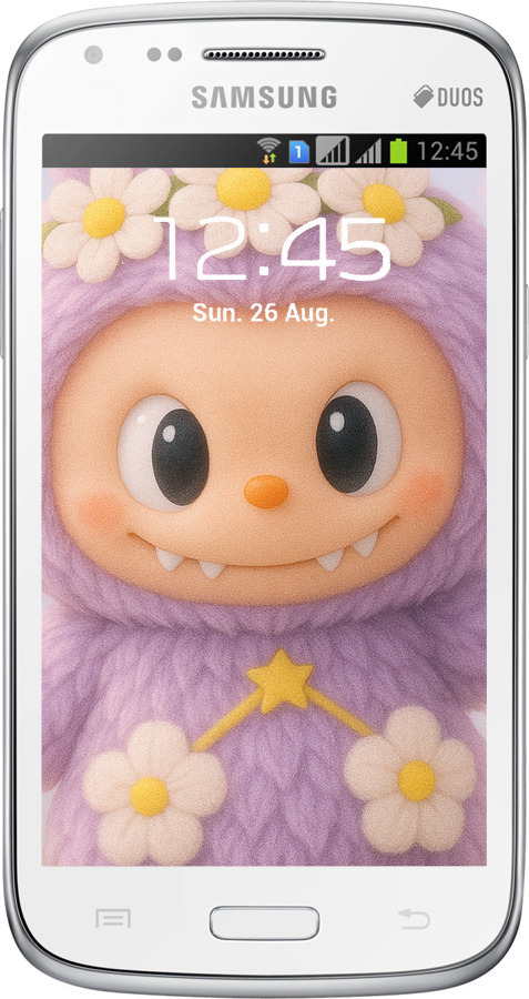 Силіконовий чехол Лабубу 1 для Samsung Galaxy Core i8262 - 6709u-88 изображение 