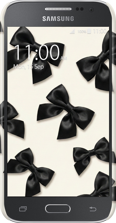 3D пластиковий глянцевий чехол Dark Coquette для Samsung Galaxy Core Prime G360H - 6765c-76 изображение 