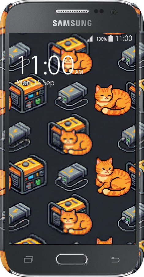 3D пластиковий глянцевий чехол Autonomous Zone для Samsung Galaxy Core Prime G360H - 6771c-76 изображение 