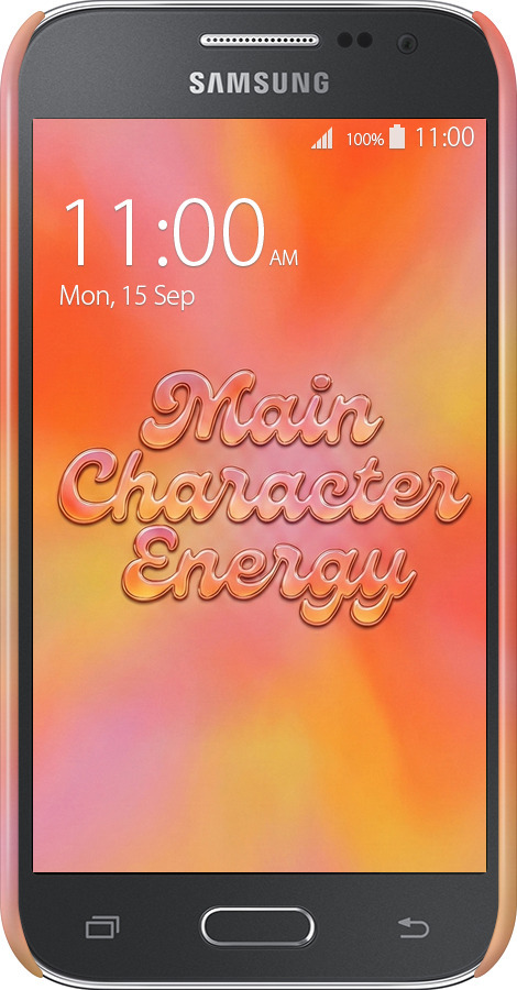 3D пластиковий глянцевий чехол Aura Gradient Main Character Energy Aesthetic Y2K для Samsung Galaxy Core Prime G360H - 6783c-76 изображение 