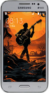Силіконовий чехол Чохол для телефону для Samsung Galaxy Core Prime G360H - 5958u-76 изображение 