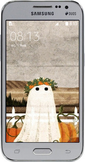 Силиконовый чехол Призрак для Samsung Galaxy Core Prime G360H - 6245u-76 изображение 