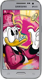 Силіконовий чехол Скрудж для Samsung Galaxy Core Prime G360H - 6283u-76 изображение 